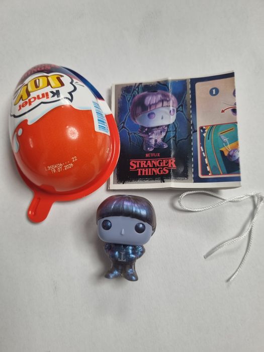 Will stranger things funko pop kinder joy figurka