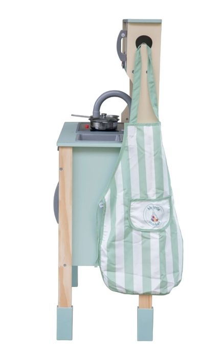 Велика дерев'яна кухня для дітей з аксесуарами