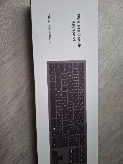 Klawiatura Wireless Backlit Keyboard Seenda