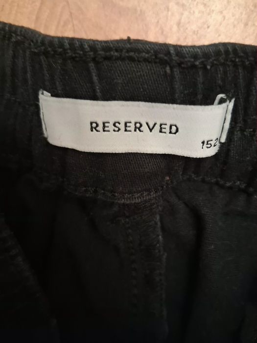 Jeansy joggery 152 dwie pqry