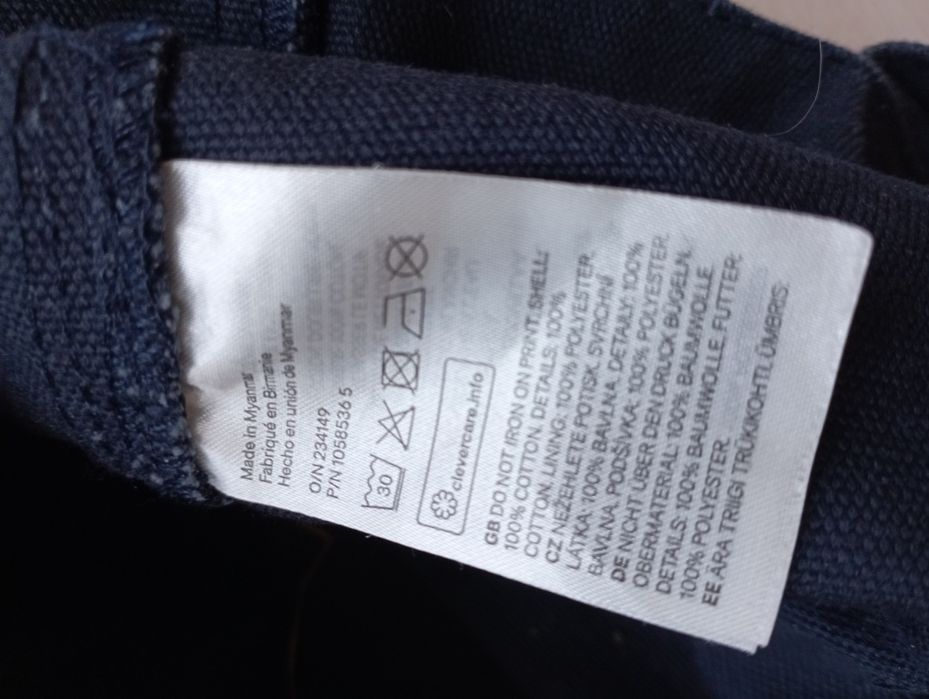 Torba płócienna granat