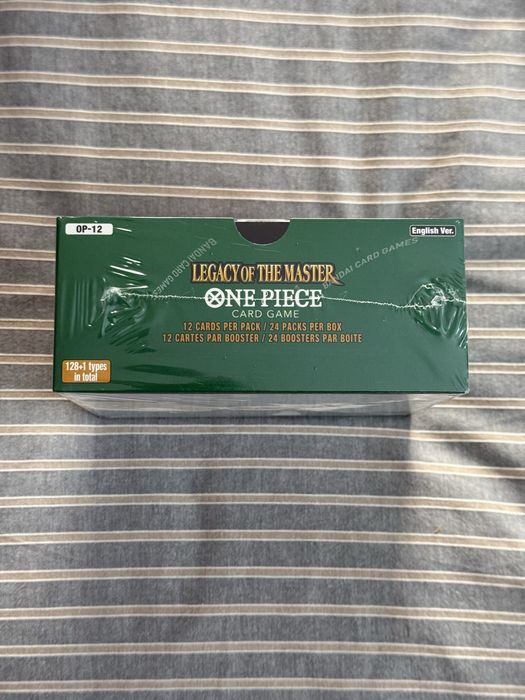 One Piece TCG Op12 Legacy of the master Booster box