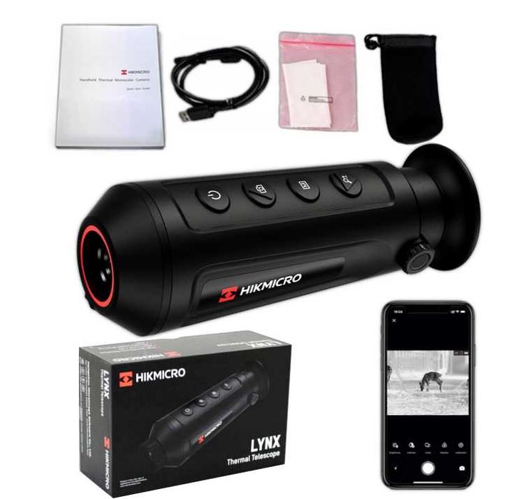 Kamera termowizyjna Hikmicro LYNX PRO LE10S LE10 500m termowizor termowizja Autoryzowany Dealer HIKMICRO Sklep Warszawa Wawer CentrumTermowizji.pl
