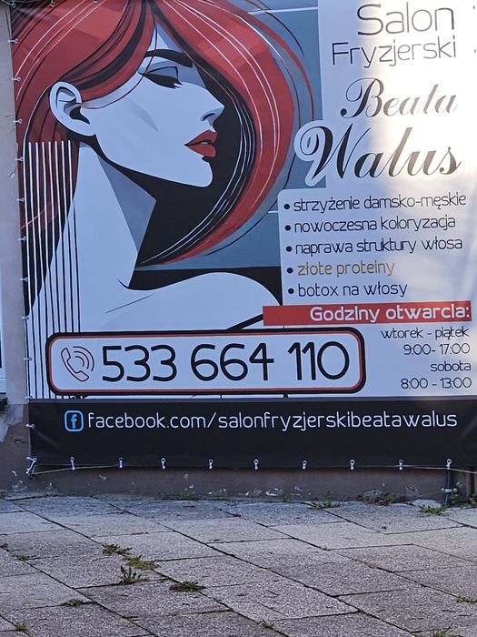 Baner reklamowy profesjonalny projekt graficzny  2x1m