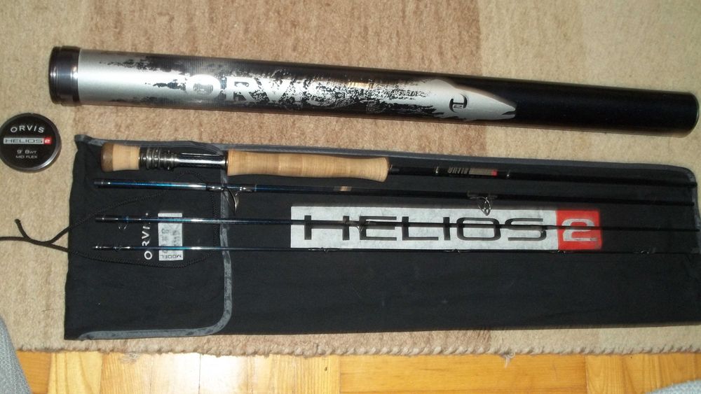 wędka muchowa muchówka ORVIS HELIOS 2  9" #8 mucha stremer