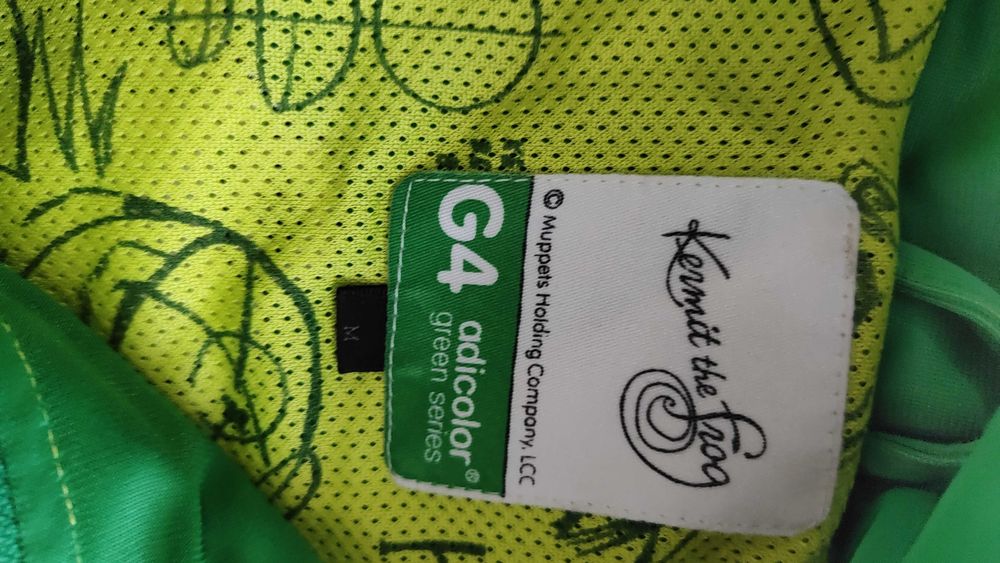 Bluza adidas edycja limitowana kermit