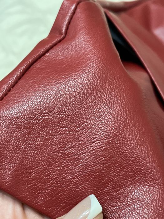 Кожаная стильная юбка