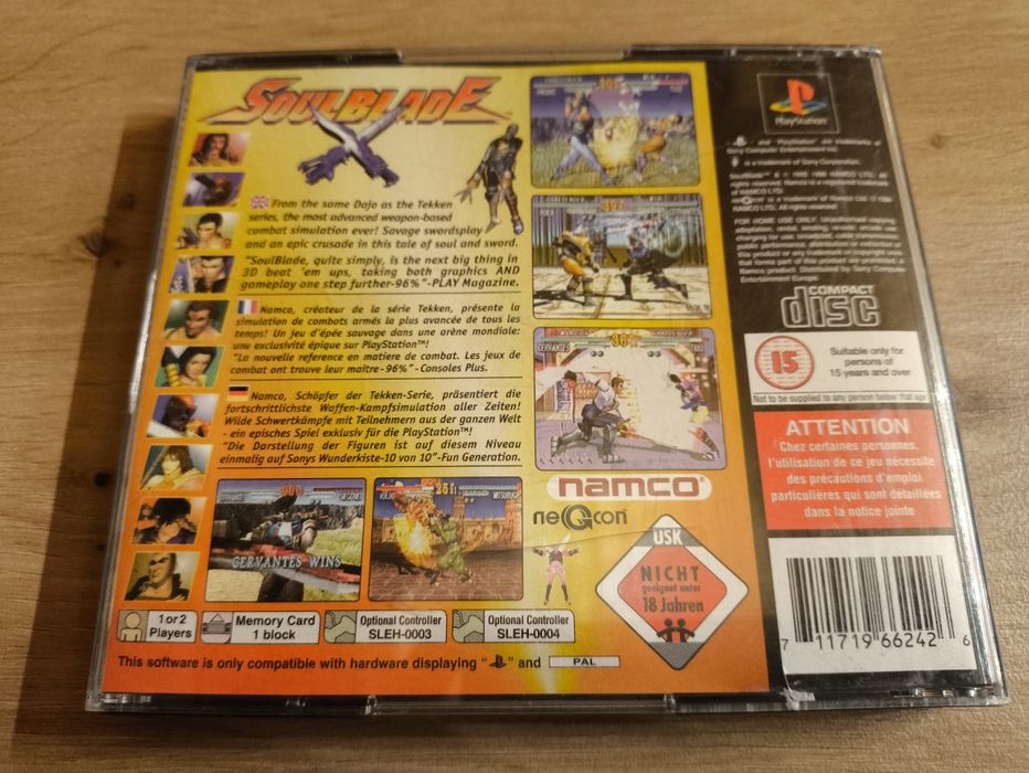 Soulblade PlayStation 1