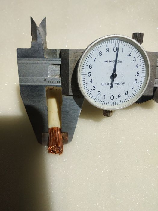 Кабель силовий, сварочний. СССР.