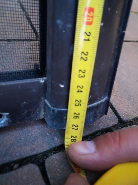 Moskitiera drzwi tarasowe używana