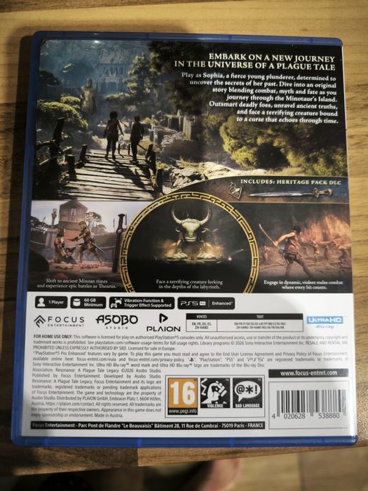 Resonance  a plague tale legacy ps5