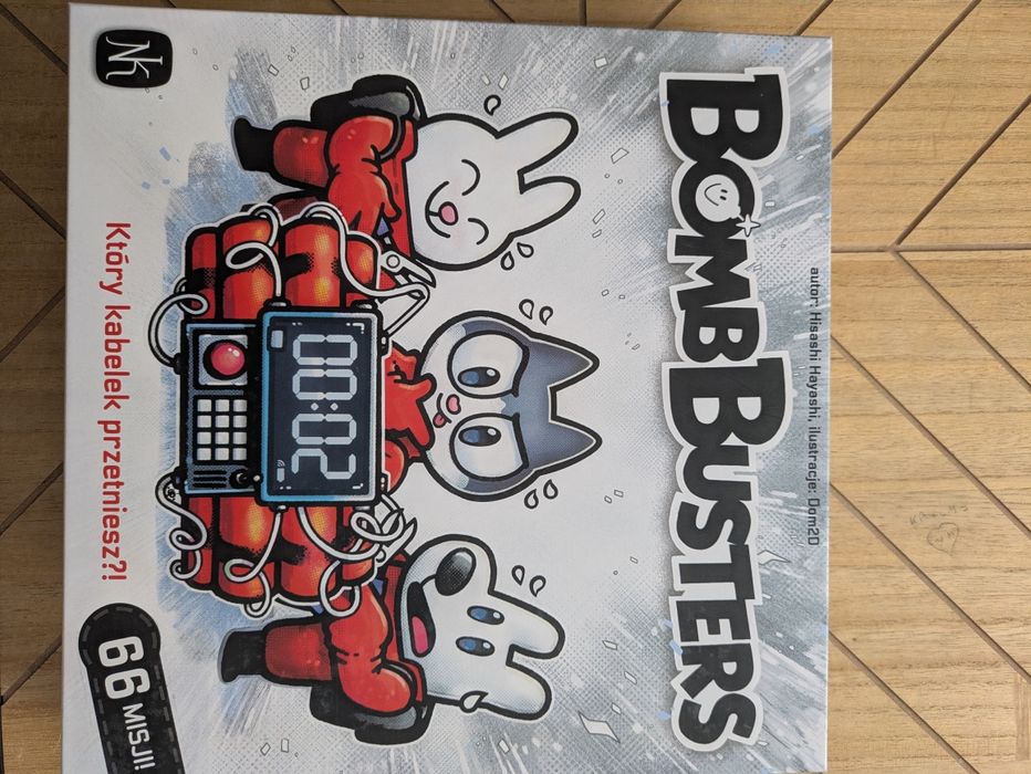 Bomb busters bombbusters gra planszowa+ tacki