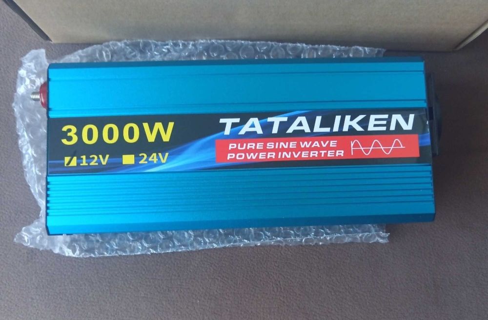 Інвектор чистий синус 12v 3000 w