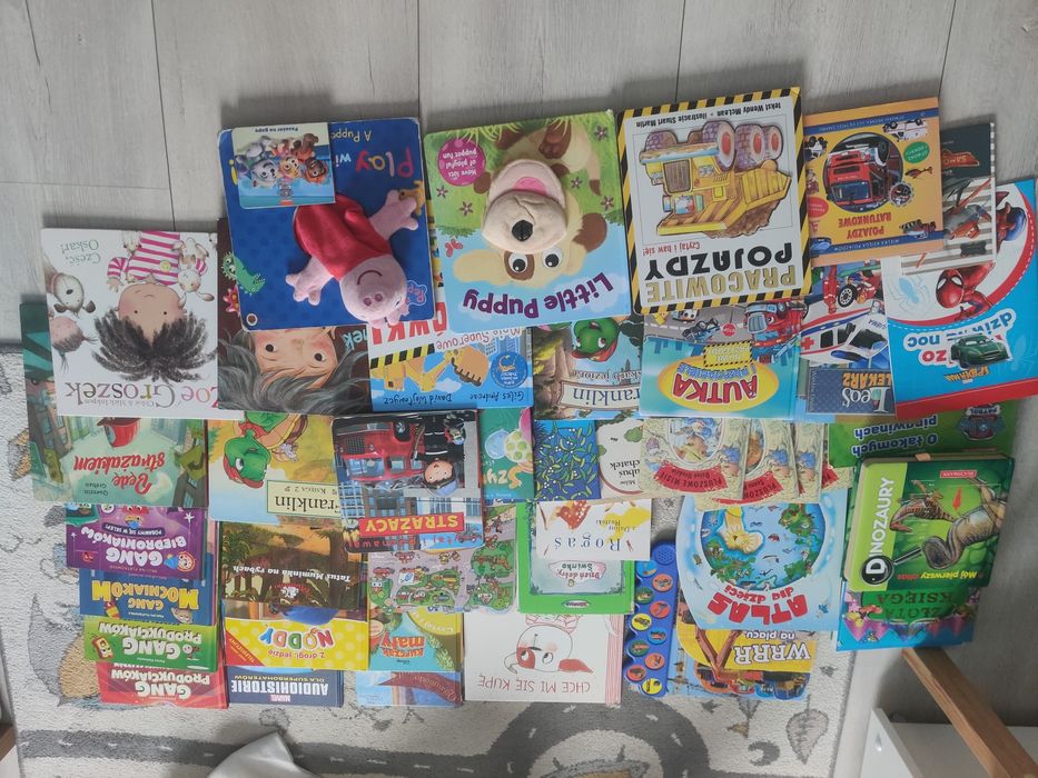 Duży Zestaw książek wysyłka gratis Zoe Franklin Muminki