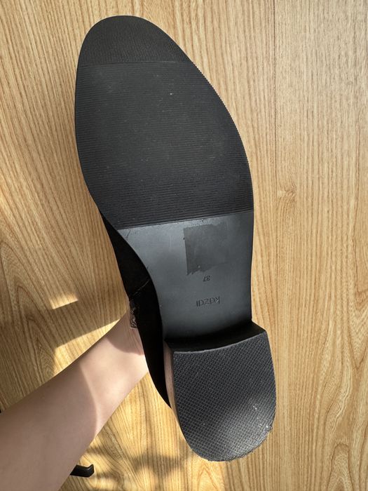 Ботинки kazar , полусапоги женские натуральная кожа