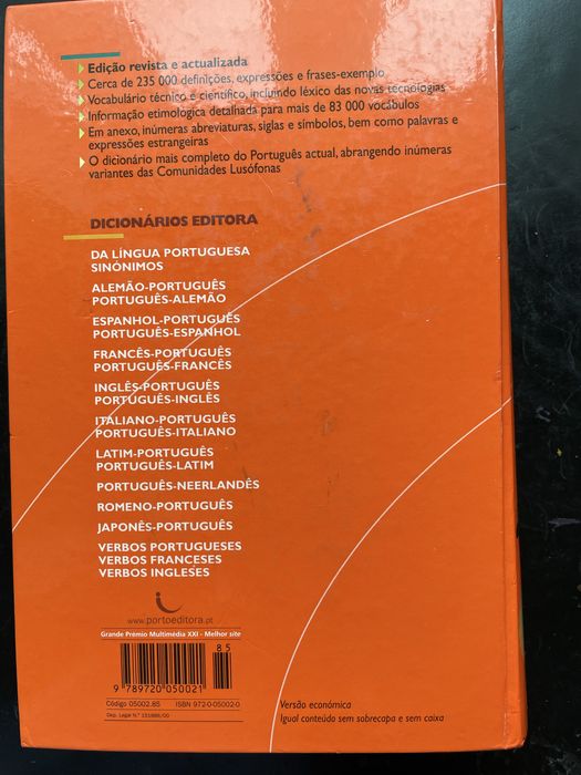 Dicionário da Língua Portuguesa