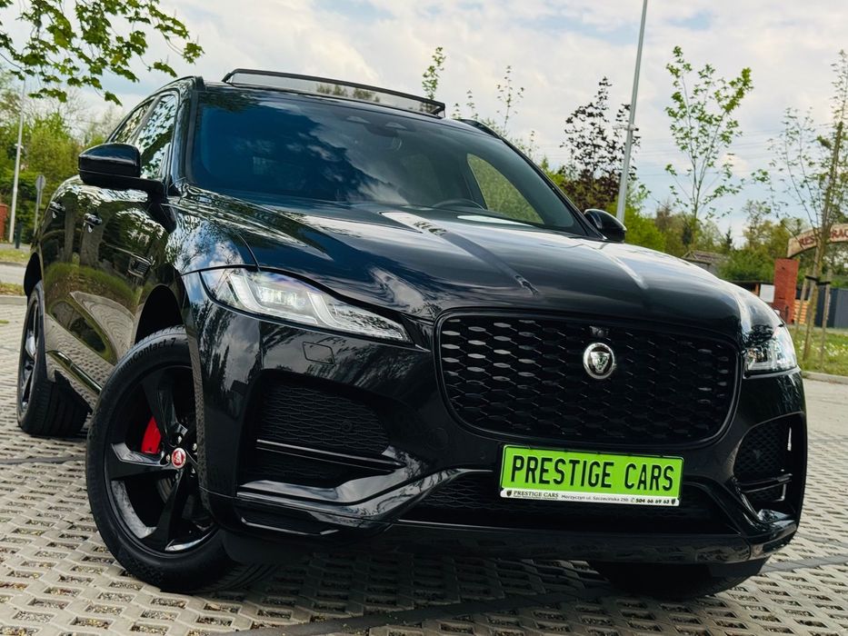 Jaguar F-Pace LIFT R DYNAMIC BLACK Skóra Panorama Merida Keylles Kamera360 Pamięci