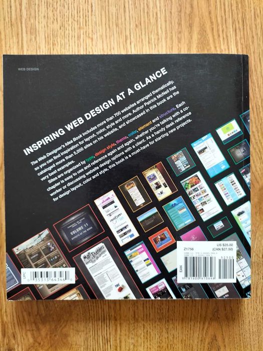 Livro "The Webdesigner's Idea Book" de Patrick McNeil, 2008
