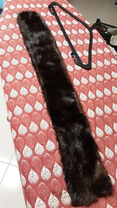 Gola em pelo de visão  65 cm 10cm