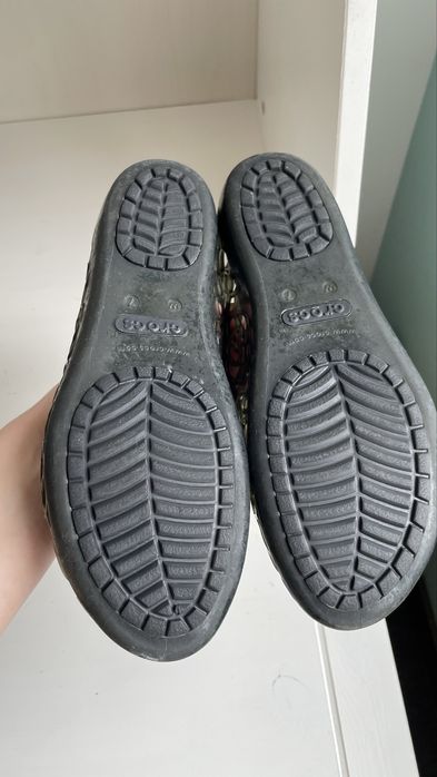 Crocs baleriny isabella jelly W7 37/38 stan idealny