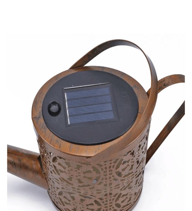 Садовий світильник «Лійка», лампа, ажурний ліхтар на сонячній батареї