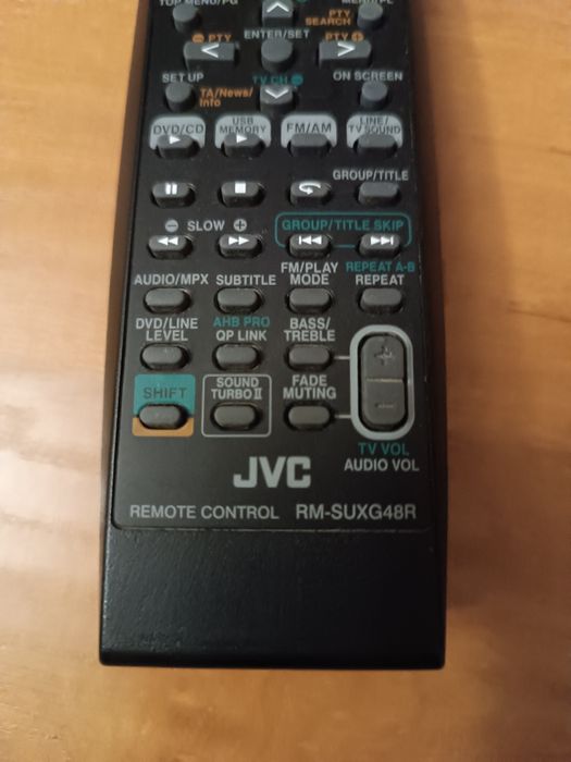 Pilot audio JVC  RM