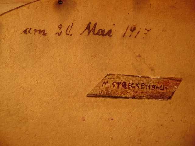 Starocie z PRL - Grafika = nadruk z 1917r. obrazu Maxa Streckenbacha