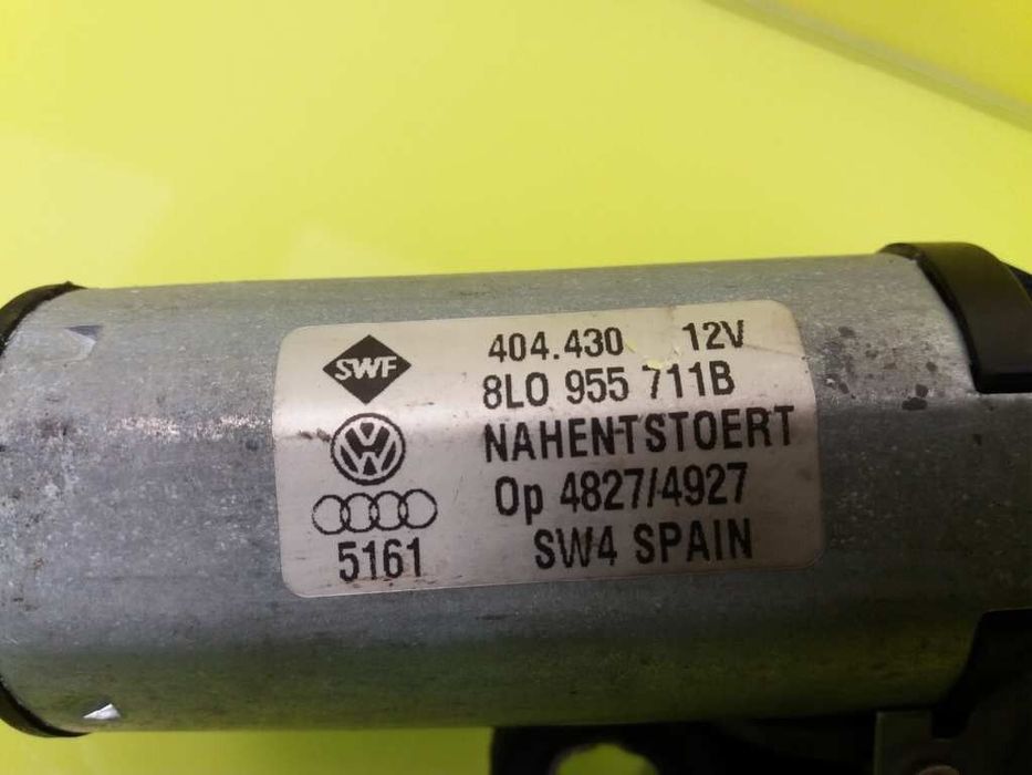 MOTOR LIMPA-VIDROS TRASEIRO AUDI ALLROAD 2001 -8L0955711B 404430