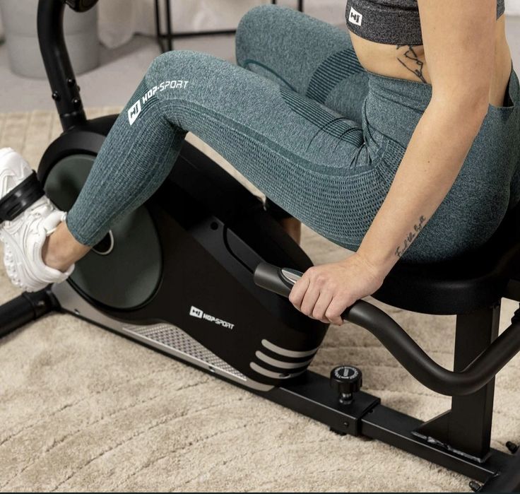 Rower stacjonarny magnetyczny poziomy