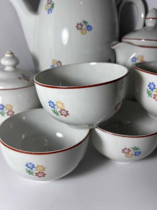 Franz hutte huta franciszka przedwojenna porcelana śląska secesja B31