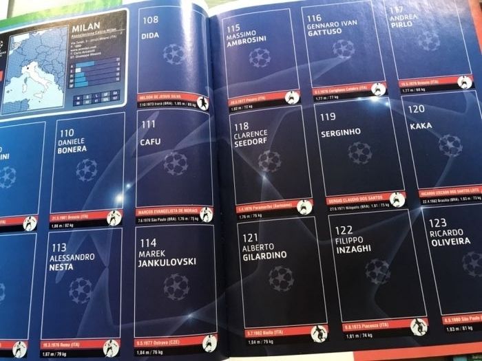 Album UEFA Champions League 2006/2007 PANINI