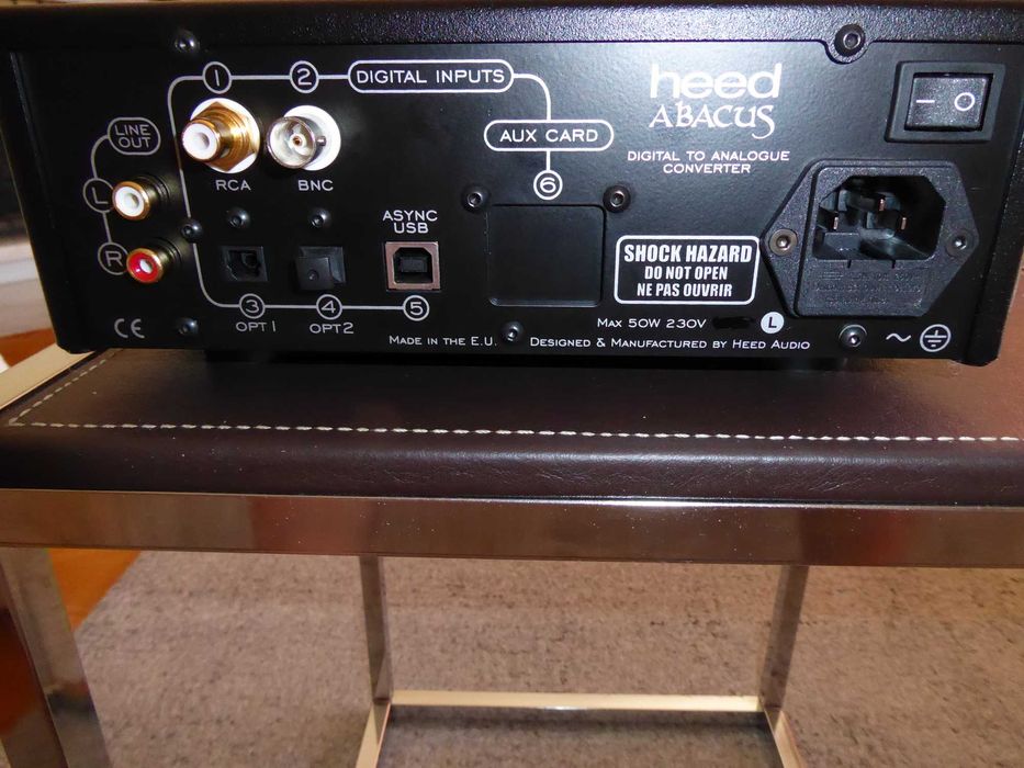DAC de qualidade - HEED ABACUS em estado excelente