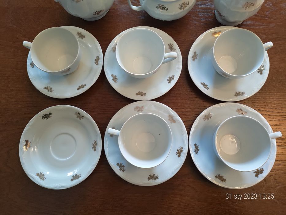 Zestaw do herbaty Porcelana Bogucice