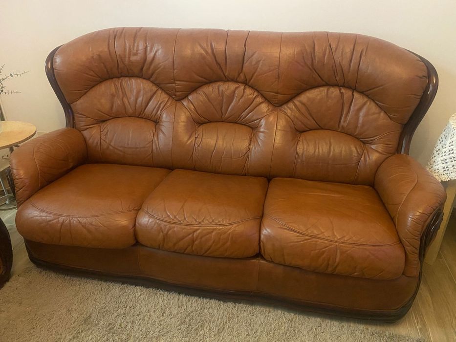 Sofá-Cama de 3 lugares + 2 sofás individuais