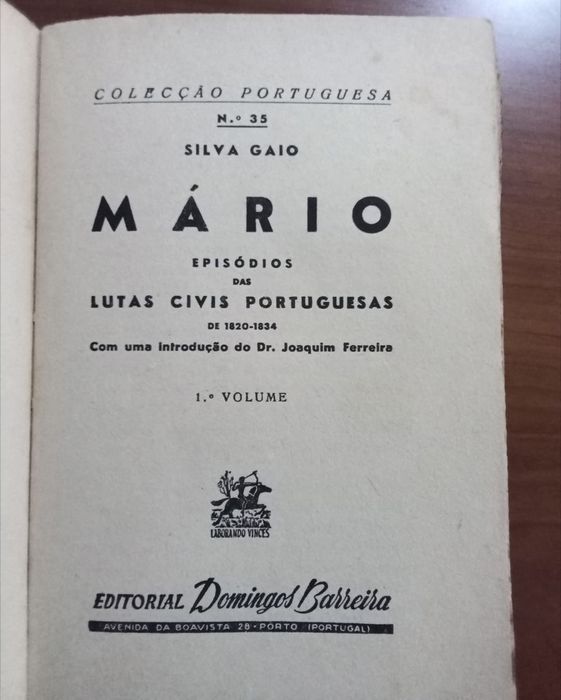 Mário - Episódios das Lutas Civis Portuguesas
