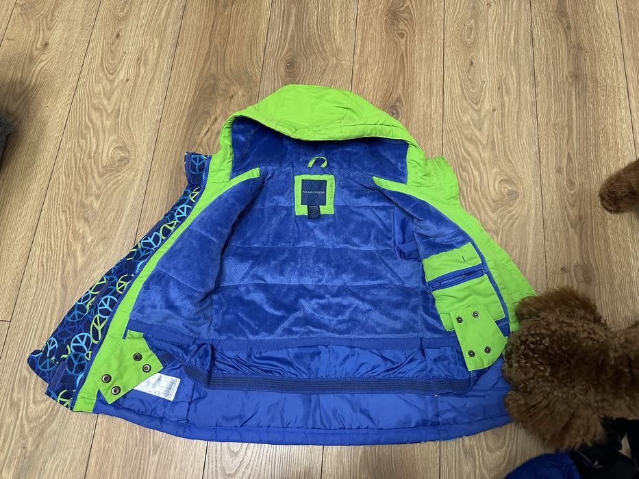 Роздільний комбінезон зимовий для хлопчика куртка штани 6-7 років