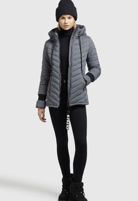 Гірськолижна куртка жіноча khujo patt light xl сіра