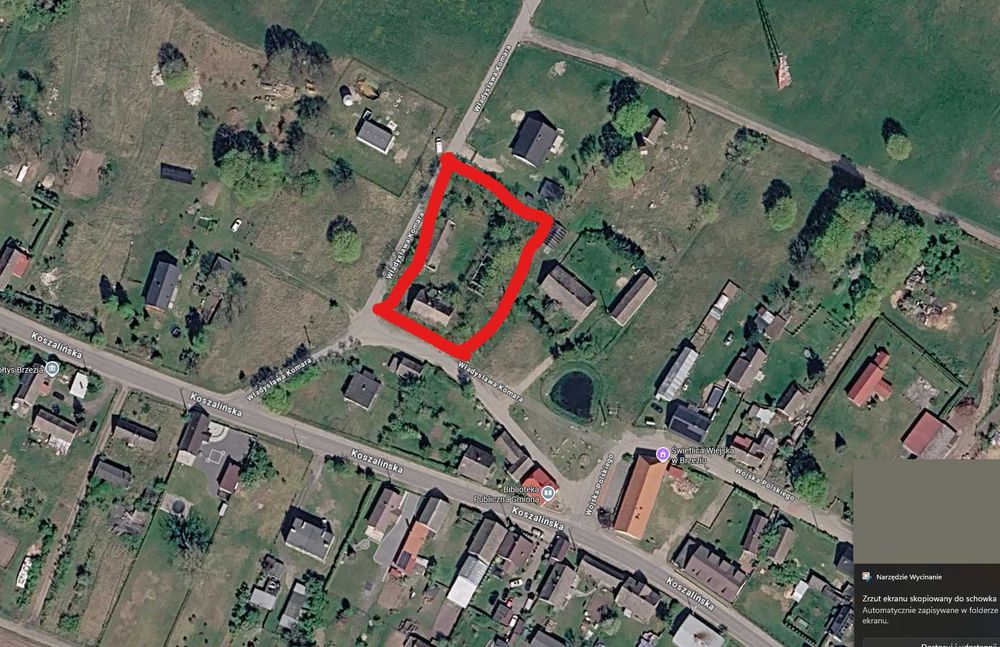 Sprzedam działkę budowlaną 2500 m², Brzezie woj Pomorskie obok Biały bór - Widok 3