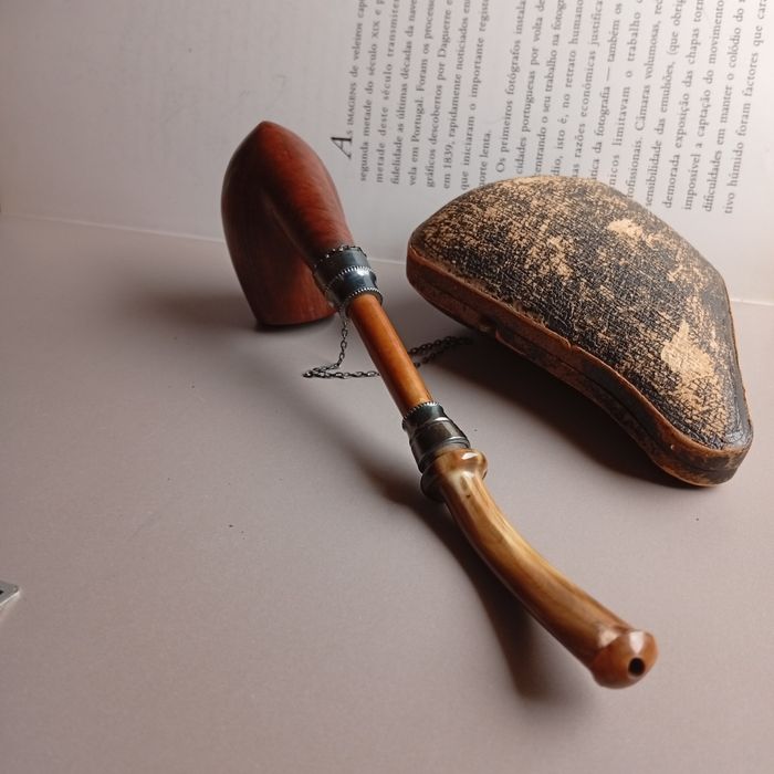 "CHOQUIN fils A Metz" cachimbo do século XIX