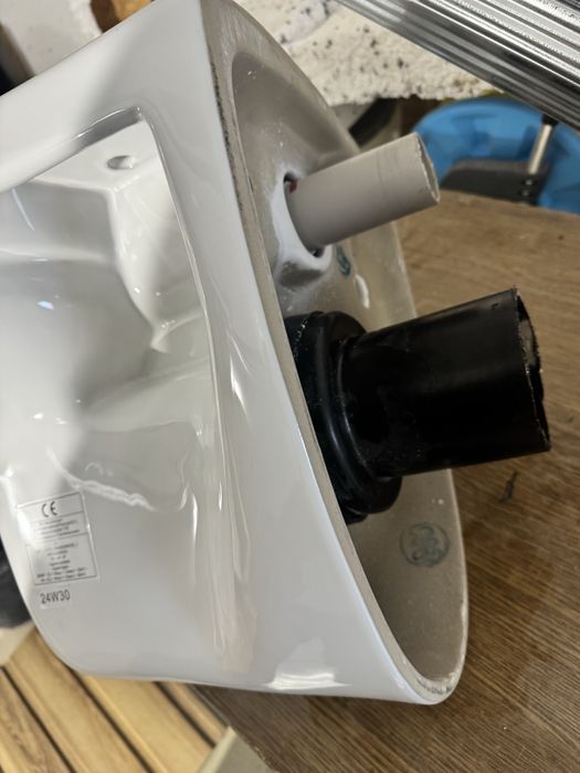 Miska WC wisząca Arkus z deską polipropylen