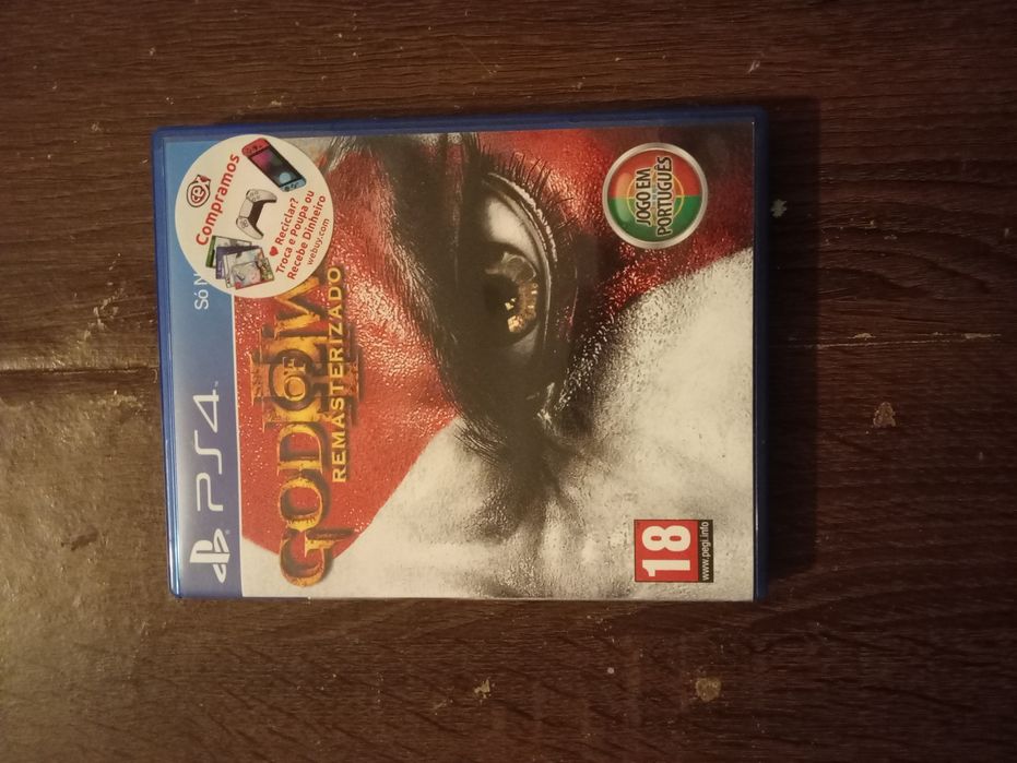God Of War 3 Remasterizado Ps4 *Original*, usado, em bom estado