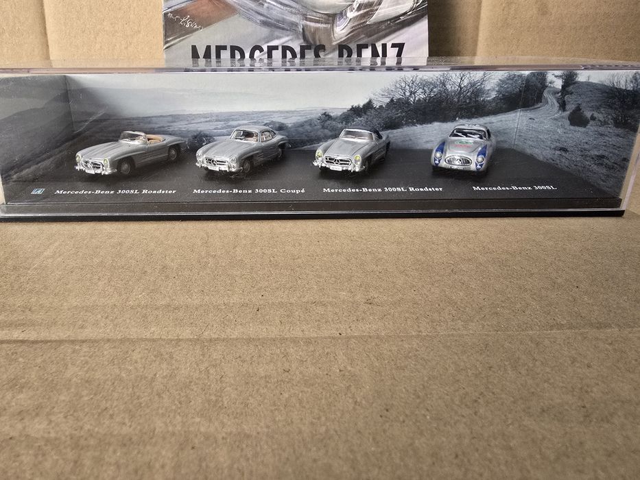 Modele kolekcjonerskie zestaw mercedes 1:87