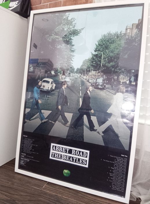 Poster dos The Beatles " Abbey road"