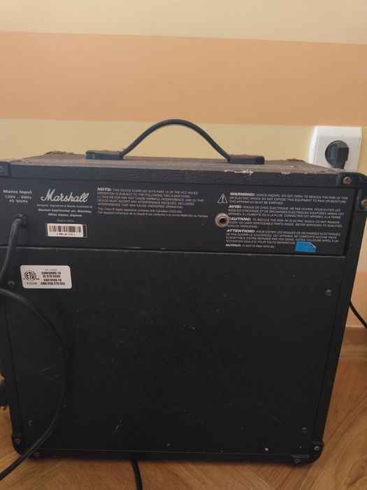 Marshall mg 15 dfx koreański rodzynek!