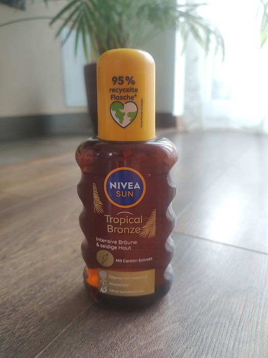 Olejek do opalania w sprayu SPF6 200 ml Nivea Sun