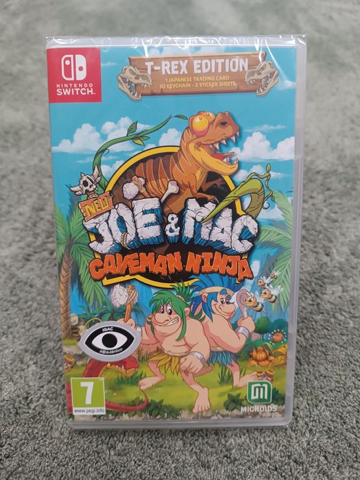 New Joe & Mac Caveman Ninja (Switch)
