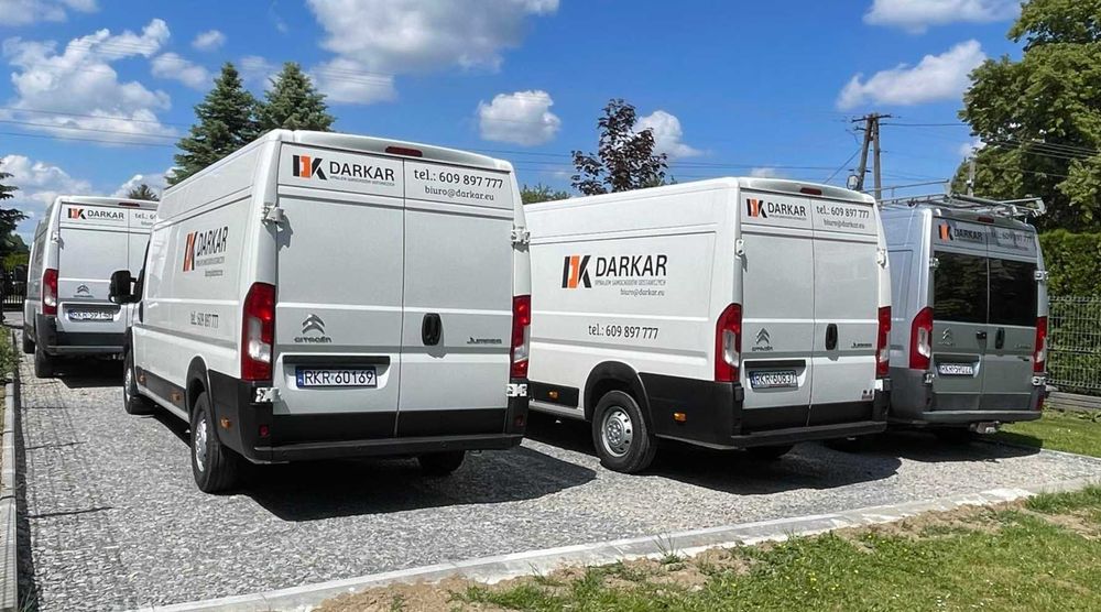 Bus wynajem citroen Jumper Krosno Jasło DARKAR