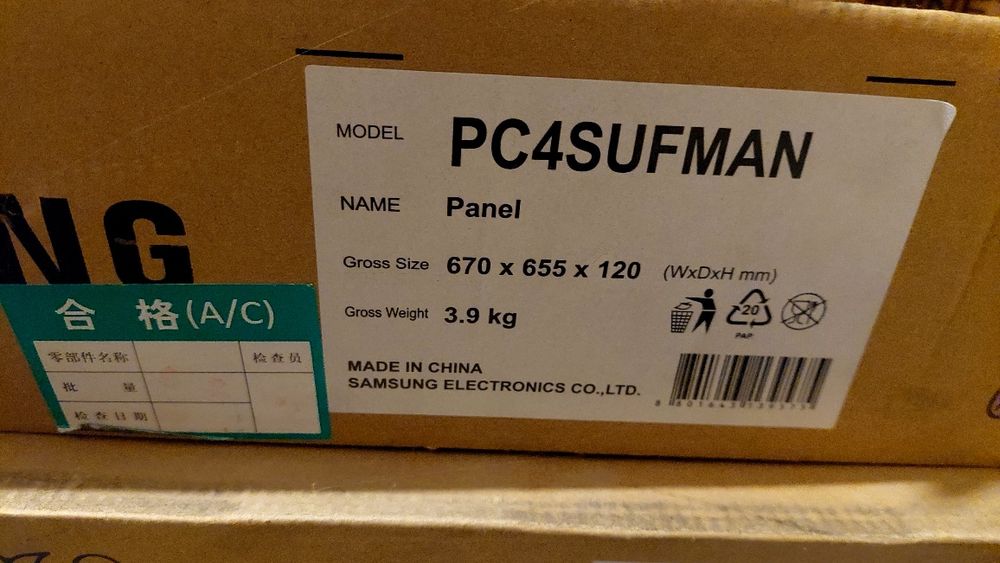 Panel klimatyzacji Samsung PC4SUFMAN nowy