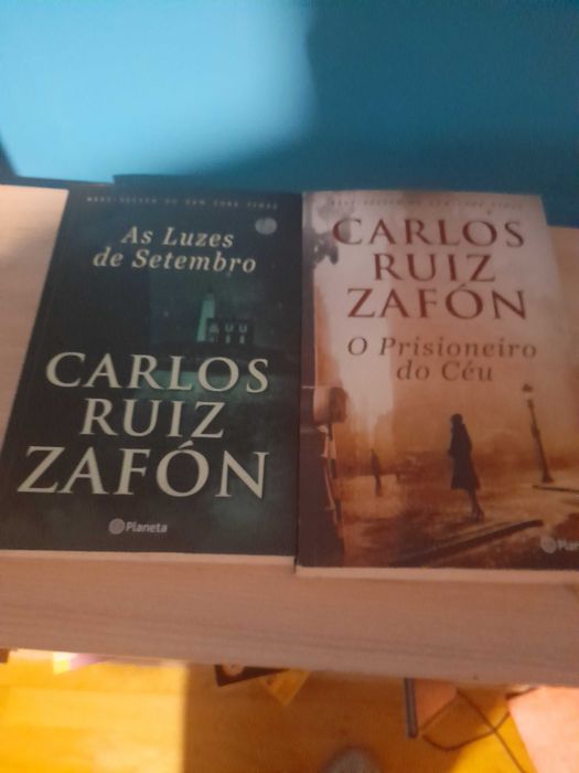 Lote 6 Livros: Carlos Ruiz Zafón, Charles Dickens e Mais