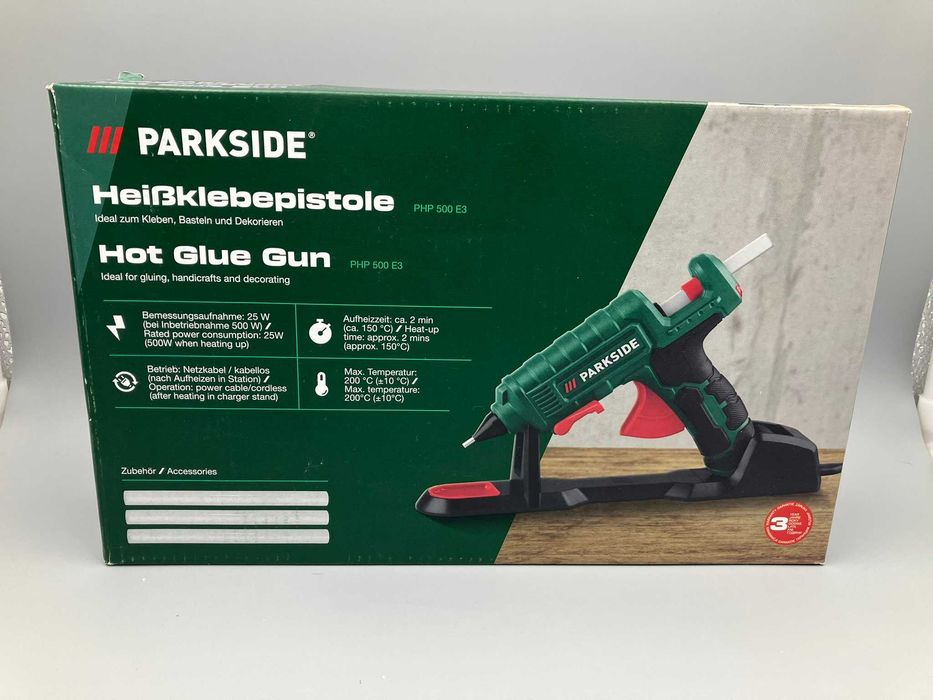 Parkside PHP 500 E3 — клейовий пістолет